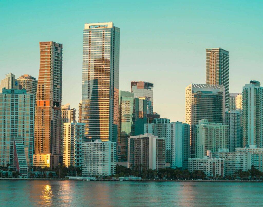 Brickell Avenue financial district in Miami – IT support for law firms, banks, and small businesses