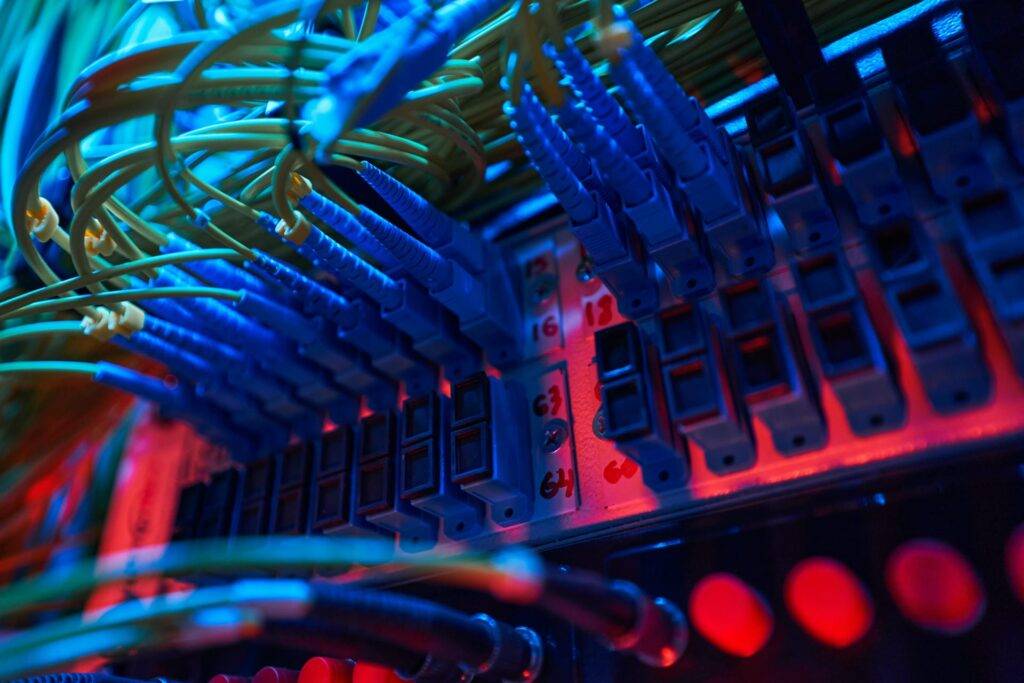 Secure data center servers used for managed IT and cloud services in Sunrise FL.